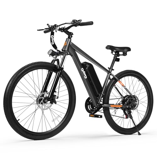 21-Speed Mountain Ebike with Peak 1200W 48V10.4Ah Removable Battery 27.5X2.1 Tire Y245906