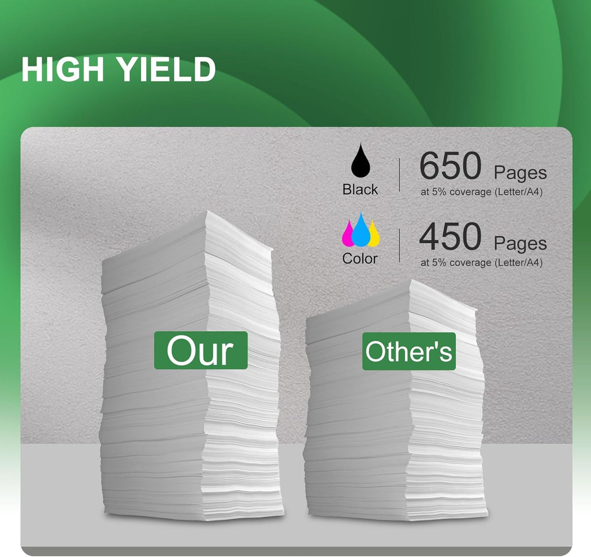 67 Ink Cartridges Black/Color Combo Pack High Yield (2-Pack) W443910