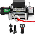 4500-lb. Load Capacity 12V Synthetic Rope Electric Winch Kit B28119