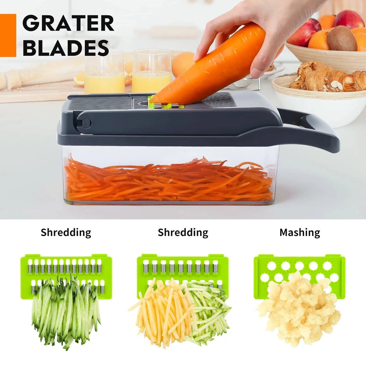 12 in 1 Vegetable Chopper with Container K60344