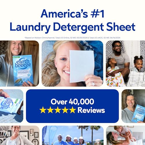 Fresh Scent Laundry Detergent Sheets 60 Loads 30 Sheets Y4910