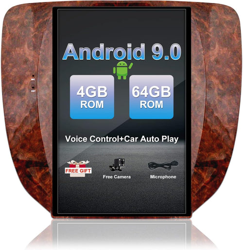 12.1'' IPS Screen Android 9.0 Car Stereo 2 Din with Carplay Android Auto C5955