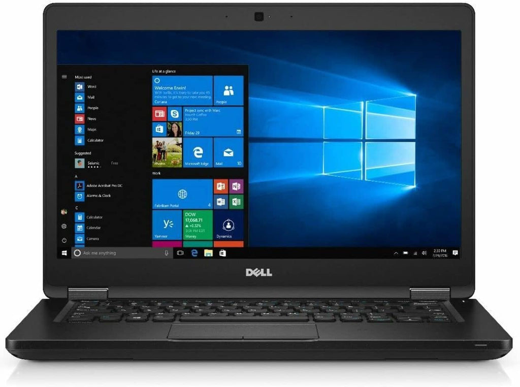 14" Laptop Core i5-8350U 16GB RAM 256GB SSD Windows 11 Pro Black Z5291