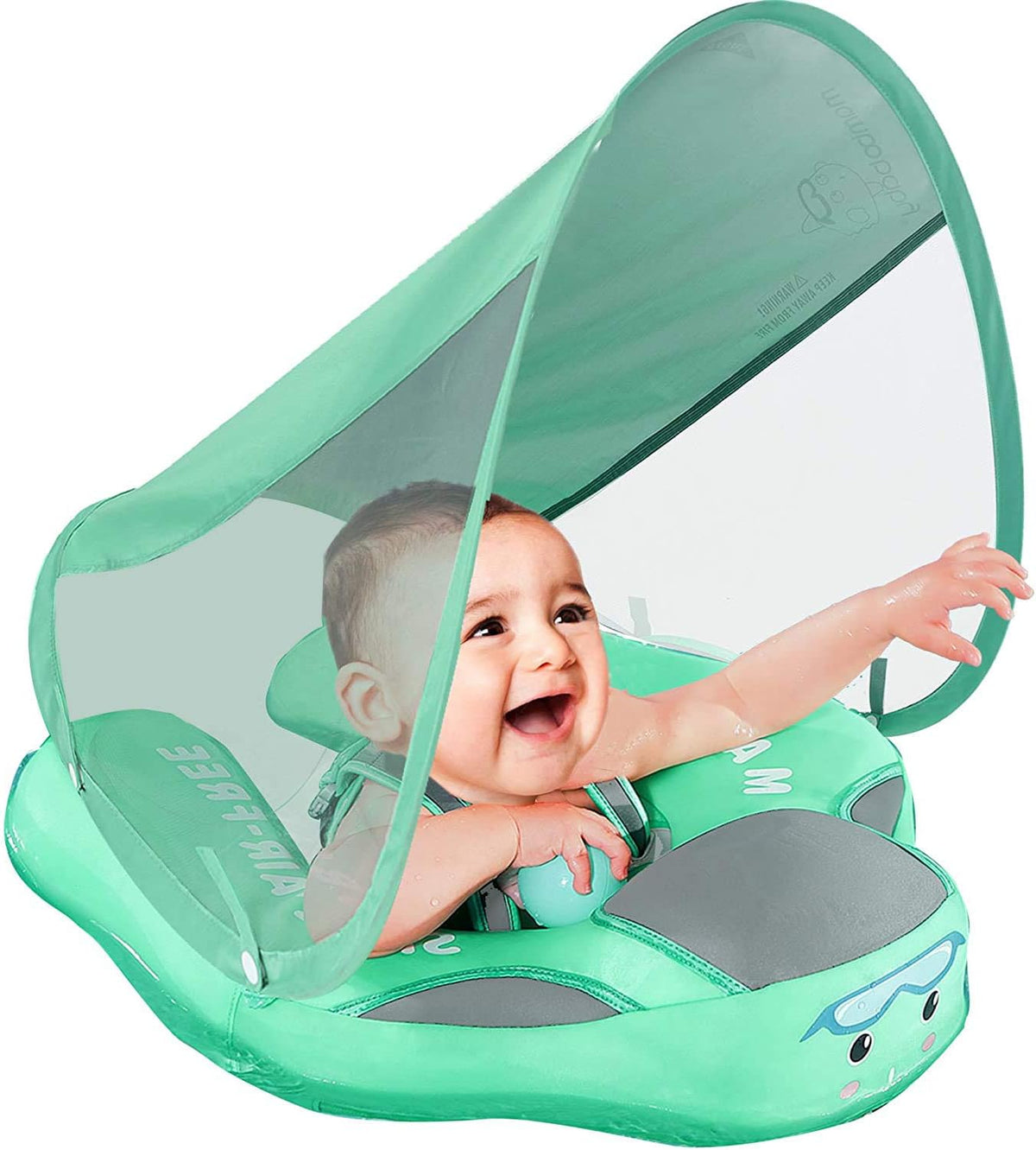 Baby Float Ring with UPF 50+ Canopy P65193