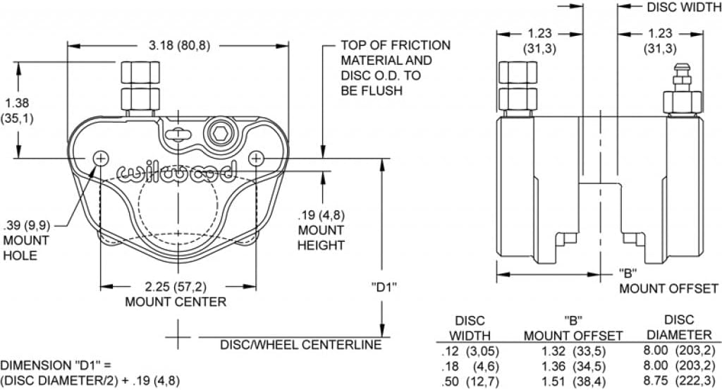 Caliper P957