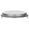16 inch Round Silver Cake Stand G7268