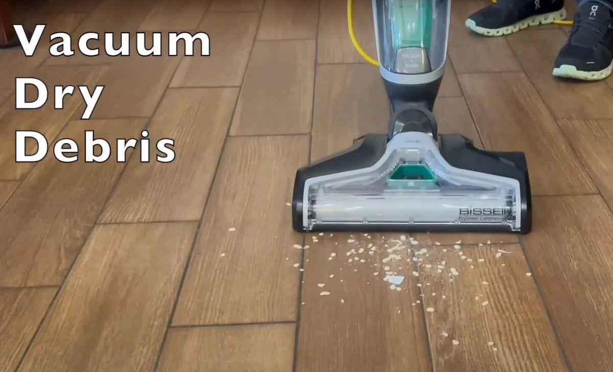 13.5 Inch Wet & Dry Hard Floor Washer Scrubber Vacuum D5282