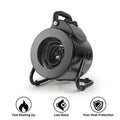 Black Electric Heater Fan with Overheat Protection U225096