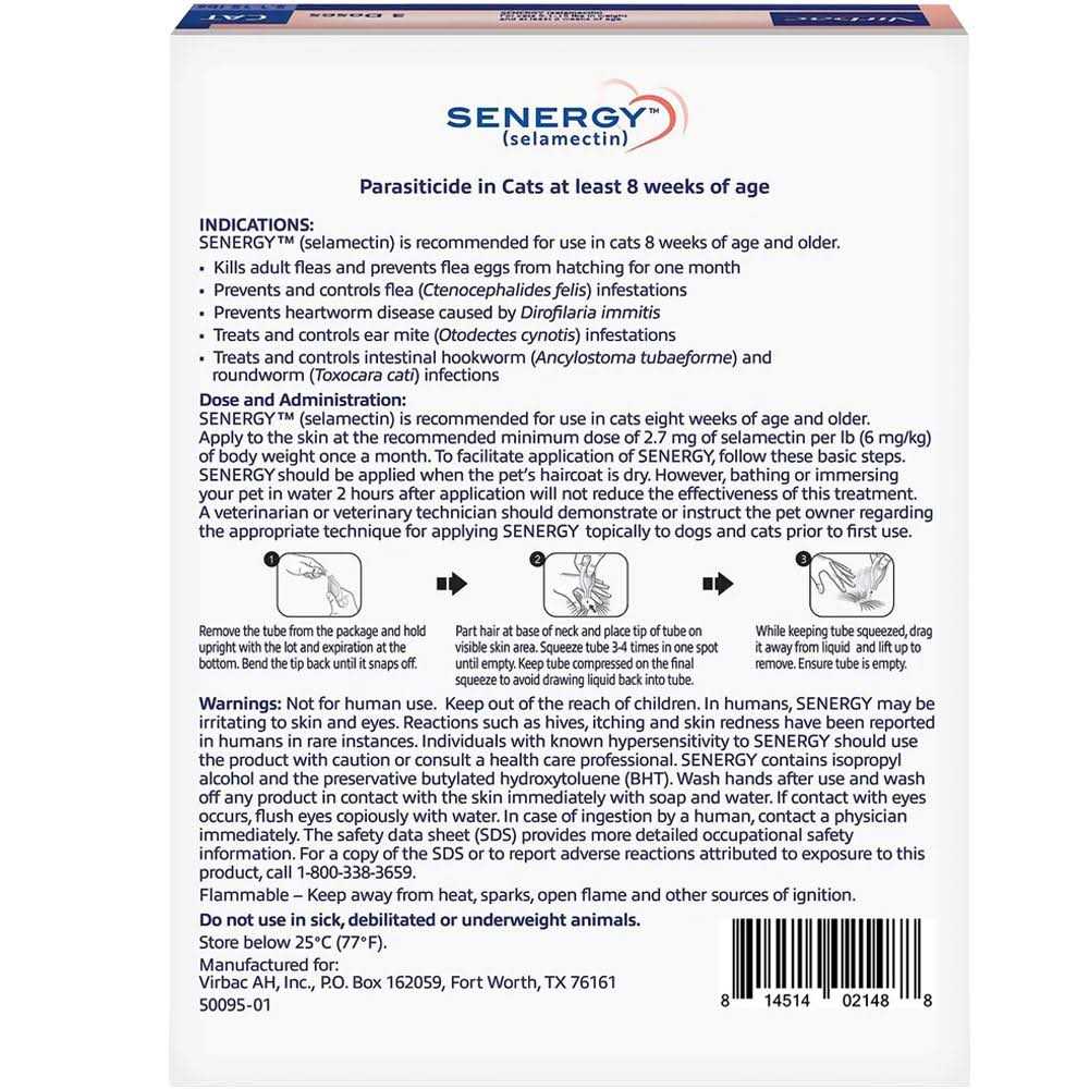 Topical for Cats 5.1 15 lbs U283