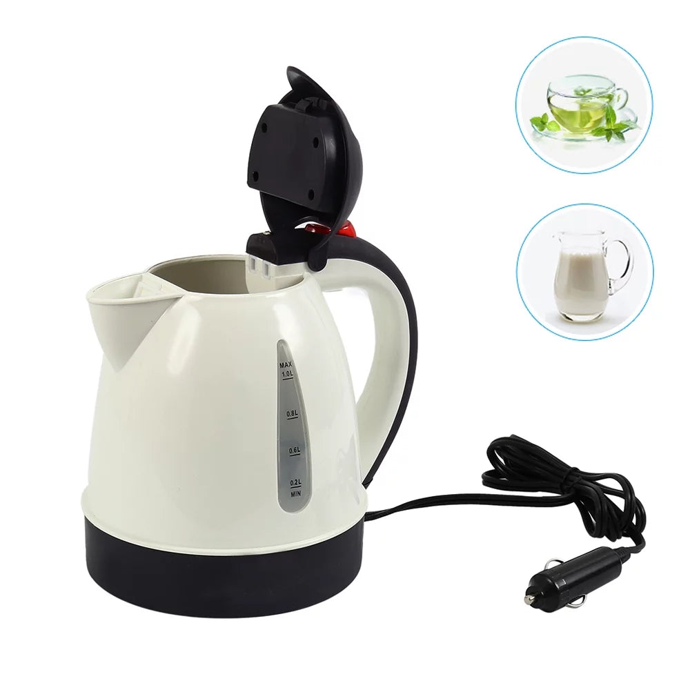 Portable 12V 1000ml Electric Kettle J637979