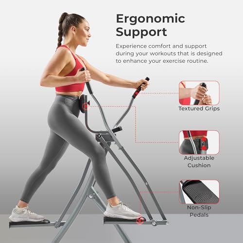 Foldable Elliptical Machine with 30-Inch Stride C44612