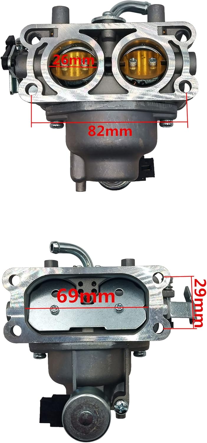 Carburetor Pack of 2 for Kawasaki FX691V 4-Cycle Engines with Gaskit G266