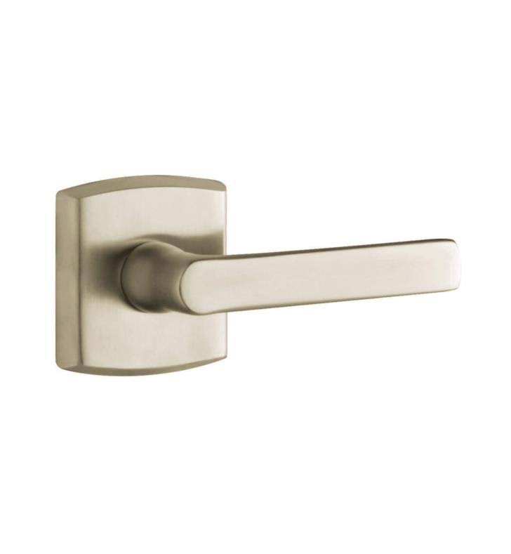 Passage Lever with Bright Nickel Finish Q7026