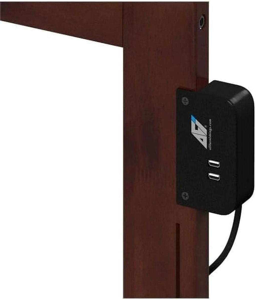 Queen Solid Wood Panel Headboard In Walnut Z71321