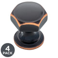 Oil Rubbed Bronze Cabinet Knob 4-Pack H66141