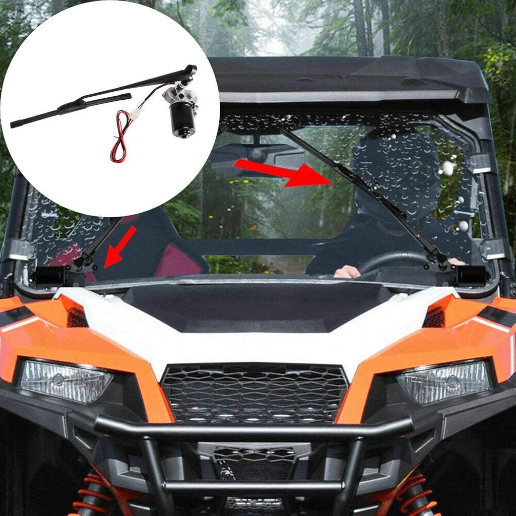 12V Hard Coated Polycarbonate Universal Windshield Wiper Kit V76957
