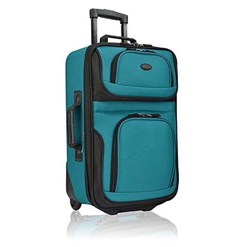 Camouflage 20" Softside Expandable Carry-On Suitcase Set O87136