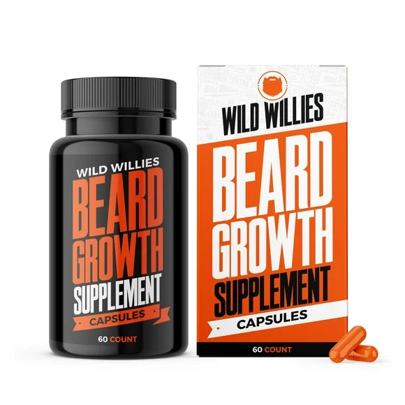 60 Capsules Beard Growth Supplement B4324