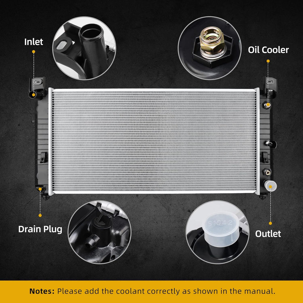 Core Radiator N8800
