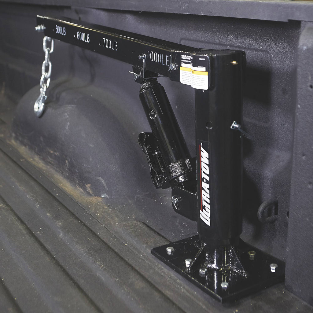 Hydraulic Pickup Truck Crane, 1000-Lb. Capacity M77971