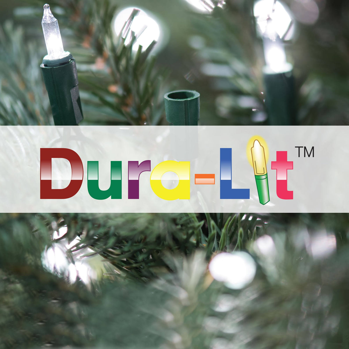 6.5 ft White Pencil Pine Christmas Tree with Clear Lights K76646