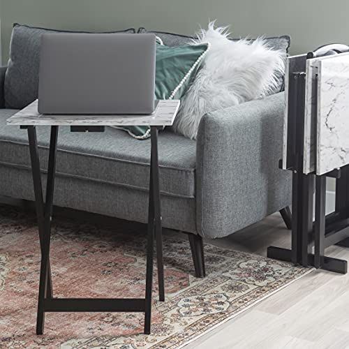 White Tray Table Set A541510