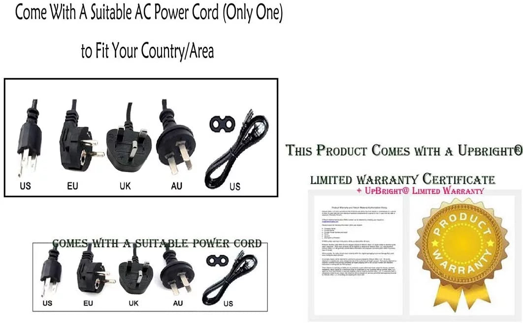 Adapter Power Supply Cord Cable Charger U58667