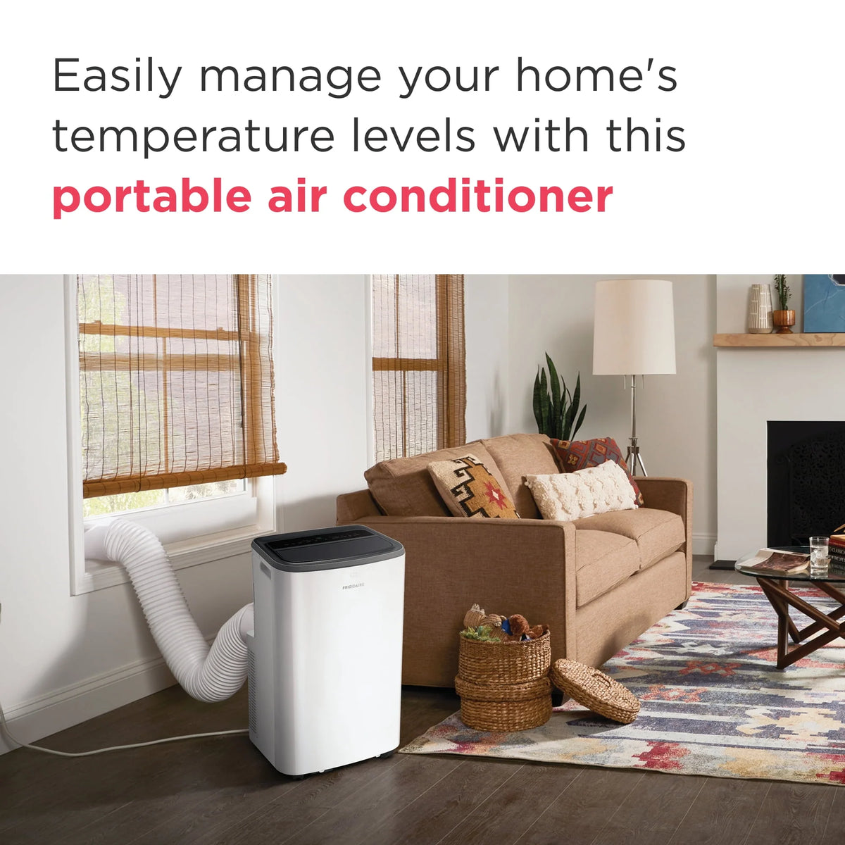 14,000 BTU 3-in-1 Heat/Cool Portable Air Conditioner V94722