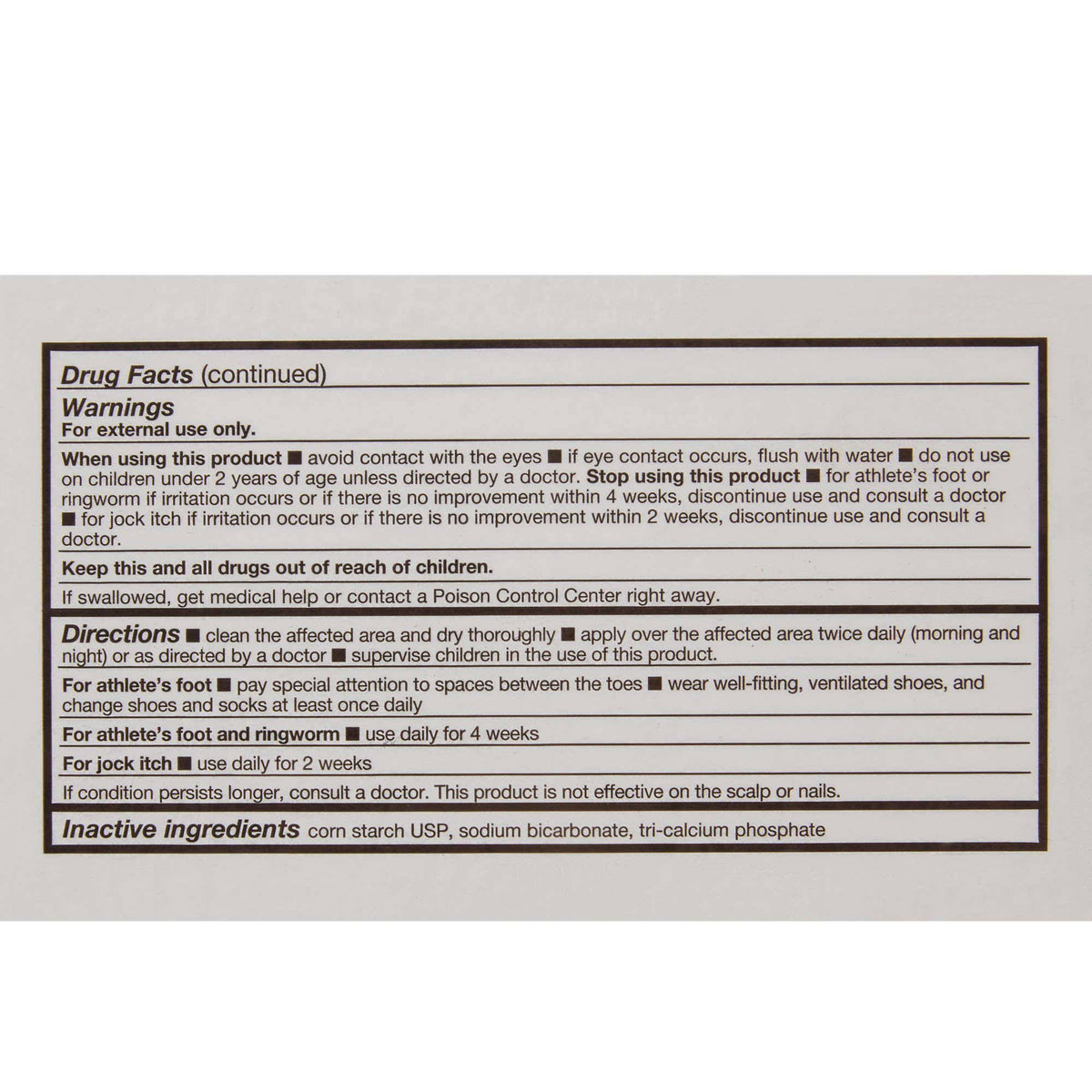 Antifungal Powder 3oz L22433