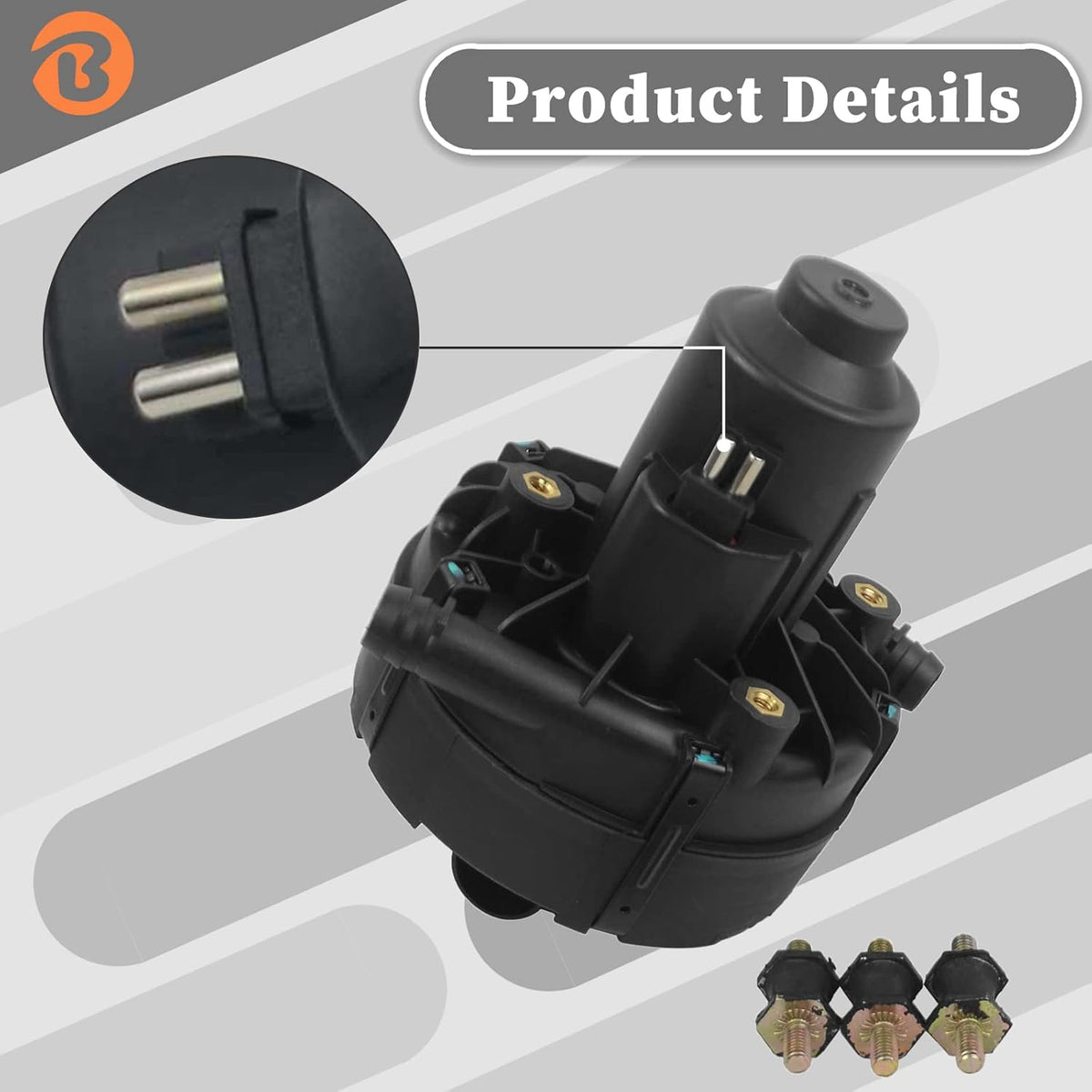 Pack of 2 Secondary Air Injection Smog Air Pump V3327