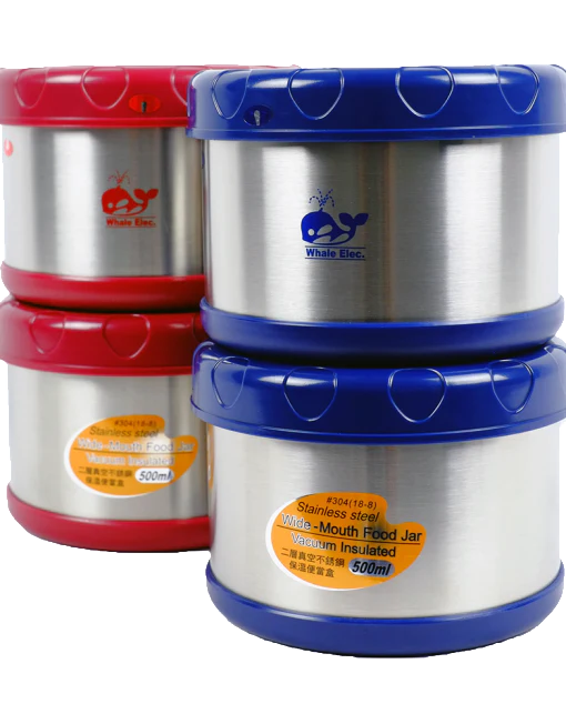 0.50L 2-pc Thermal Lunch Kit with Carrying Bag C39945