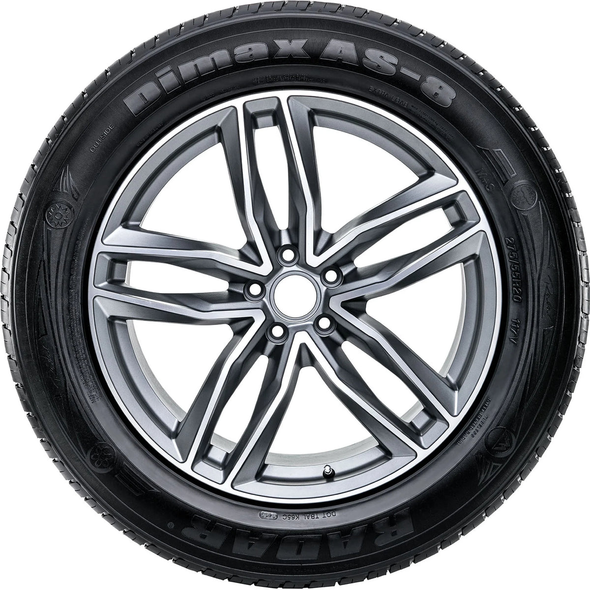 All Season 255/45R19 104W XL Passenger Tire C162