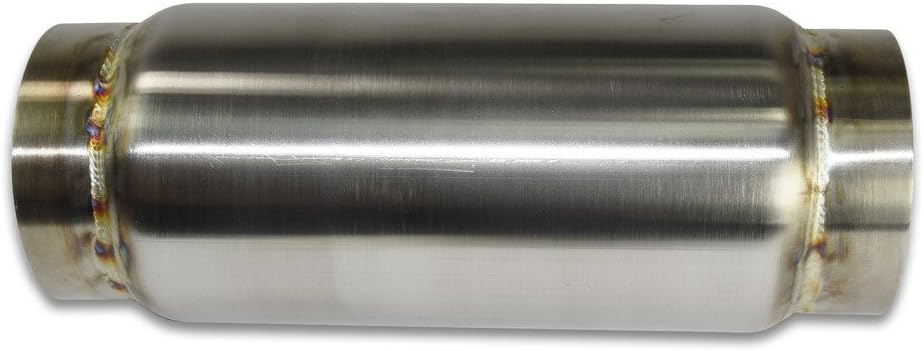 3.5” X 8" Stainless Bullet Race Muffler X3034