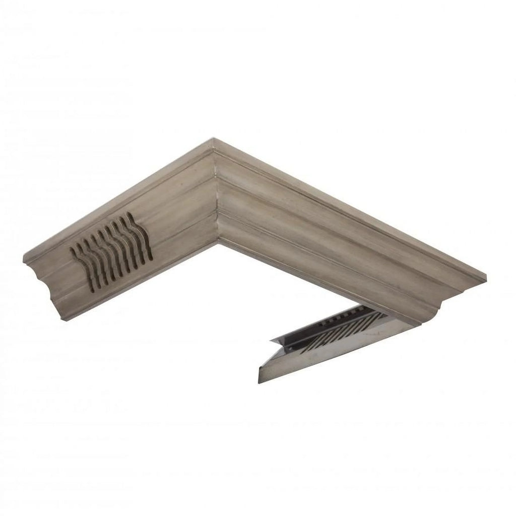 Vented Crown Molding Profile 6 for Wall Mount Range Hood U248