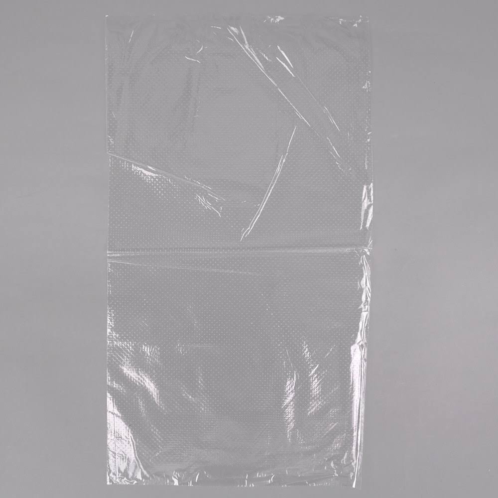 Clear 1mil Polypropylene Bread Bag - 11 x 20 + 1 1/2 LP - case/1000 N749847