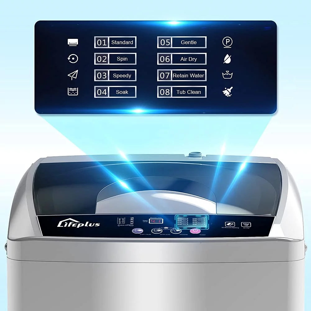 Portable Full-Automatic 1.8 Cu. ft. Top Load Washing Machine A601284