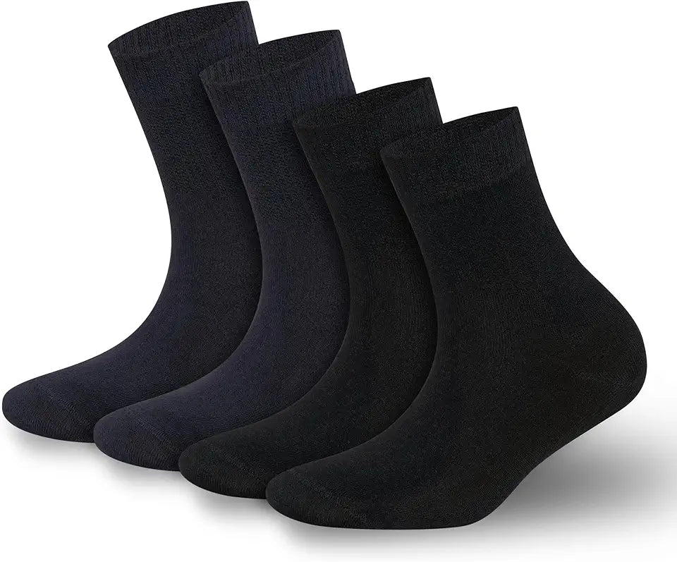Rayon Made from Bamboo 4 Pairs Ankle Socks B856