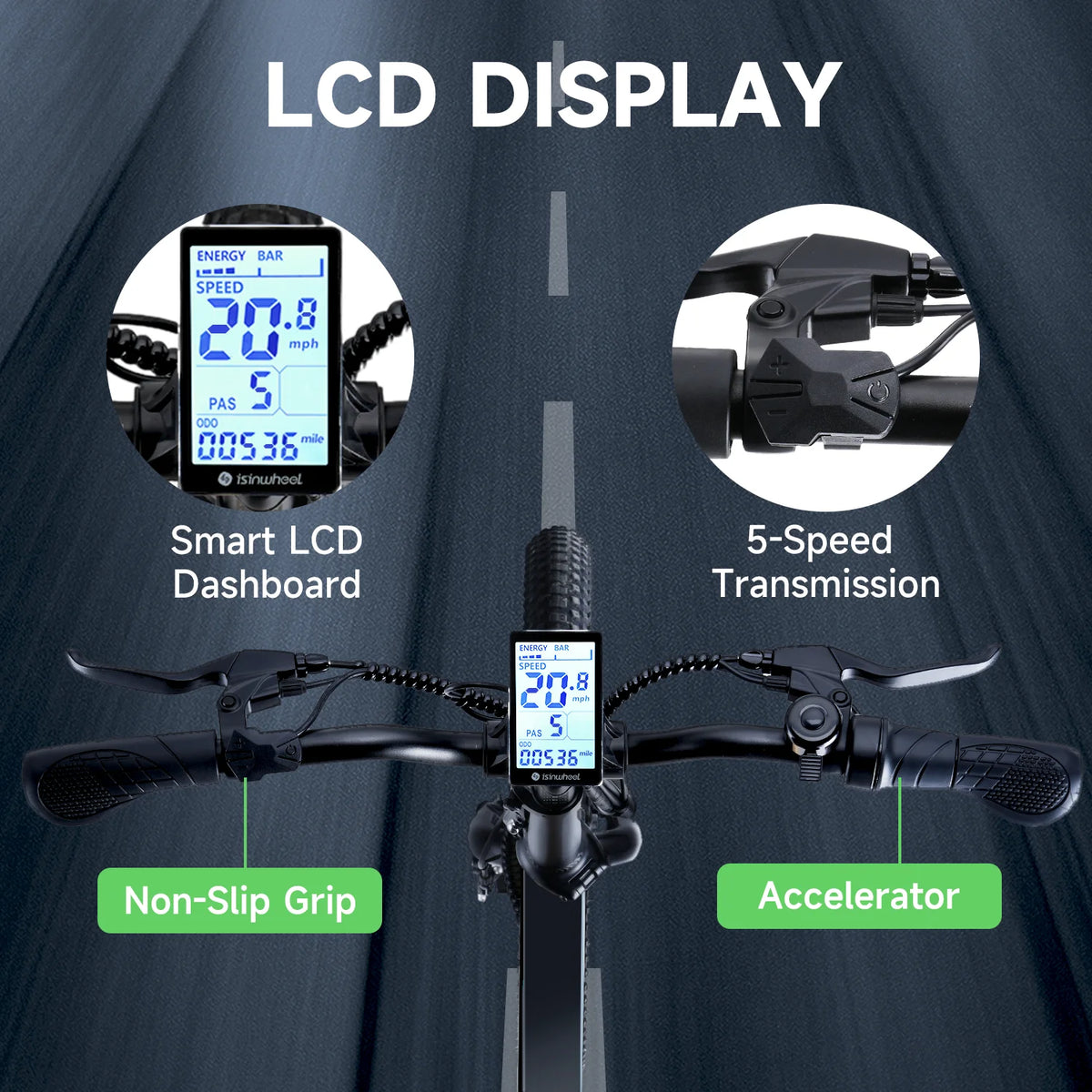 500W 20MPH 48V Removable Battery Folding Electric Bike Q7397