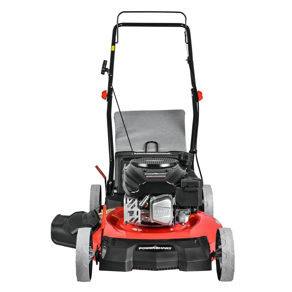 21-Inch 144cc 3-in-1 Walk-Behind Push Lawn Mower with Rear Bag K8340