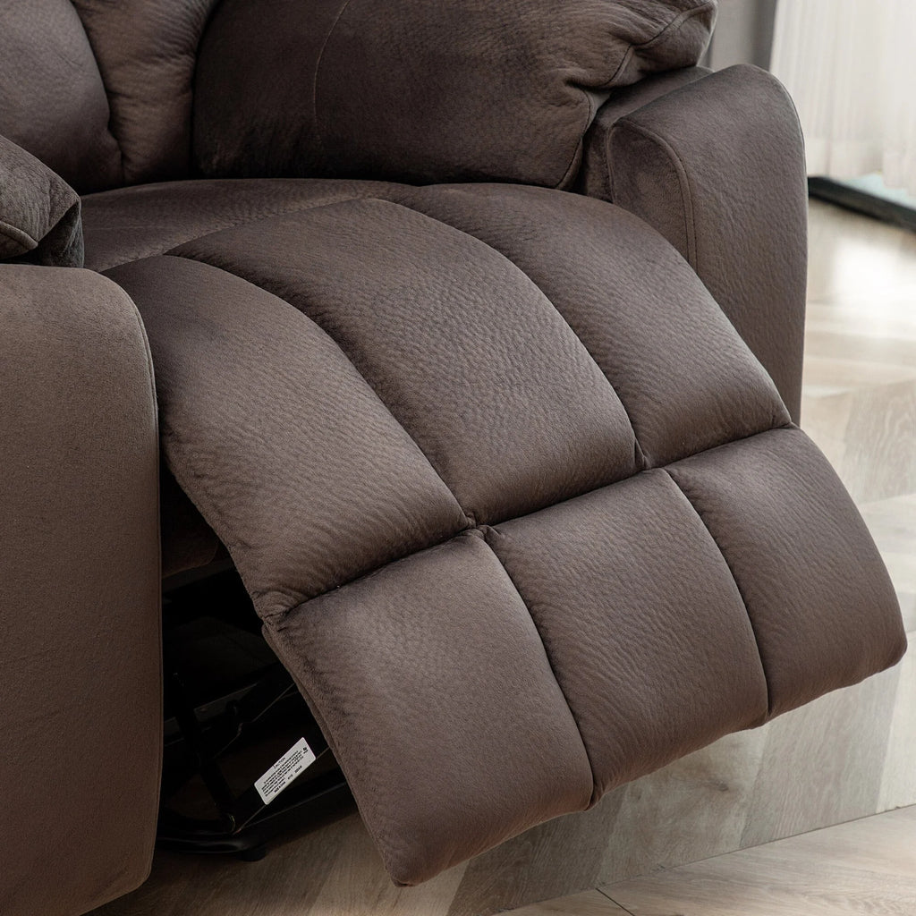 Velvet Power Lift Massage Recliner Chair H388220