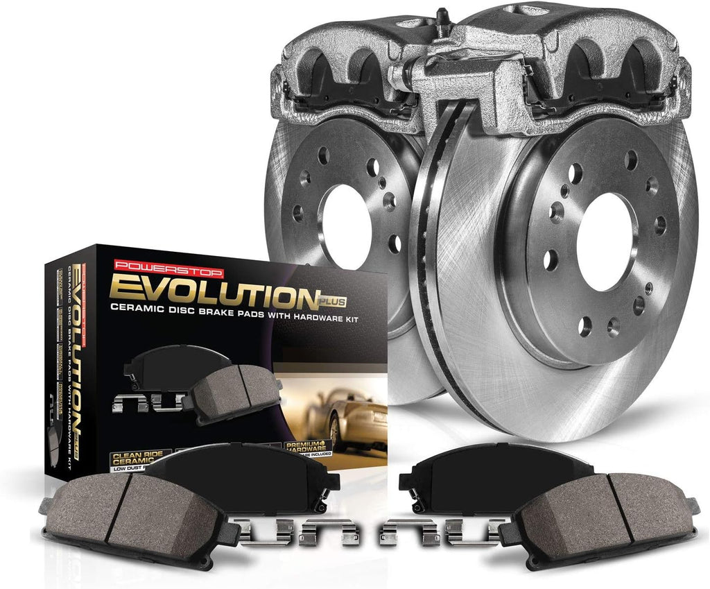 1-Click OE Replacement Brake Kit with Calipers W732