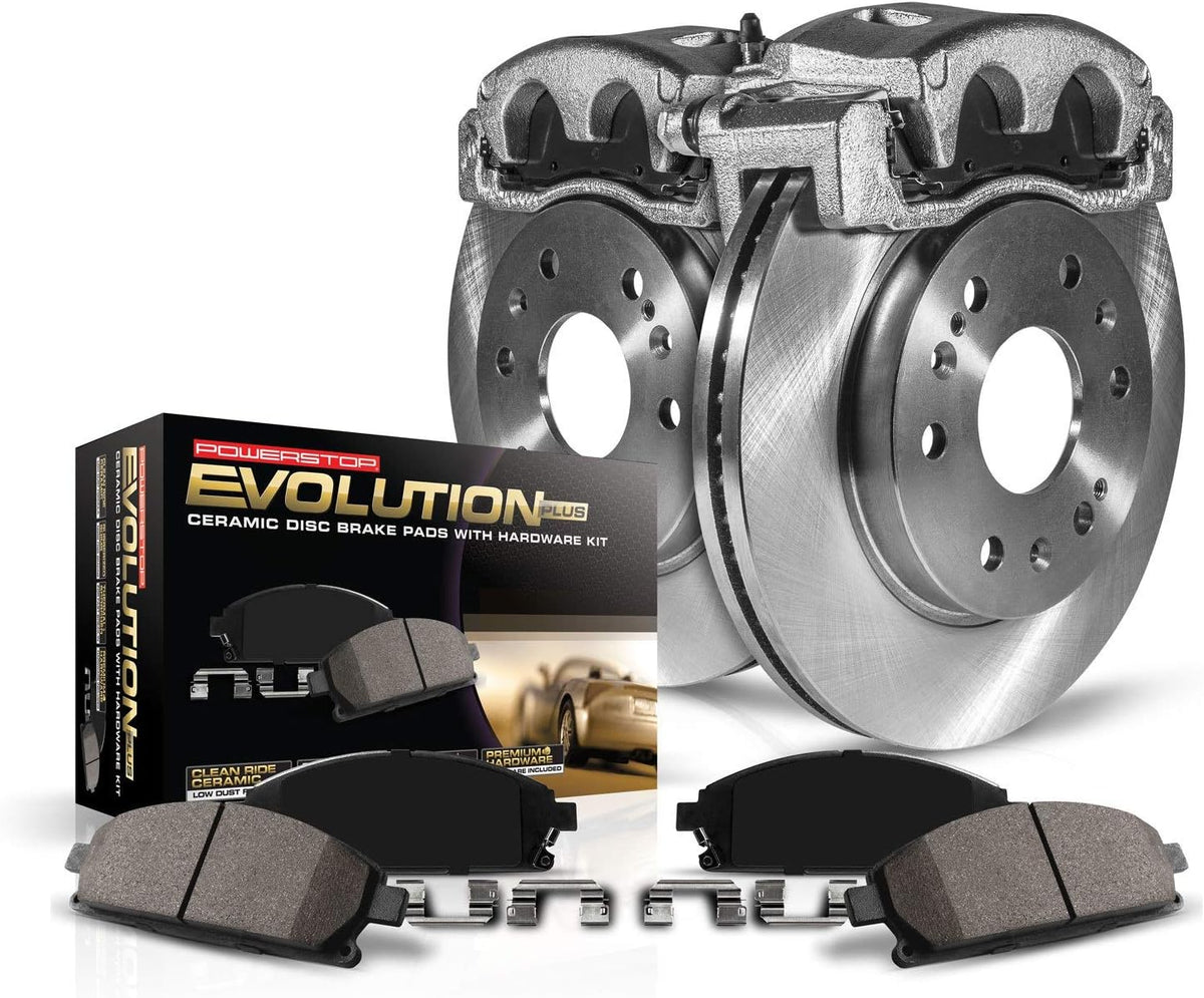 1-Click OE Replacement Brake Kit with Calipers W732
