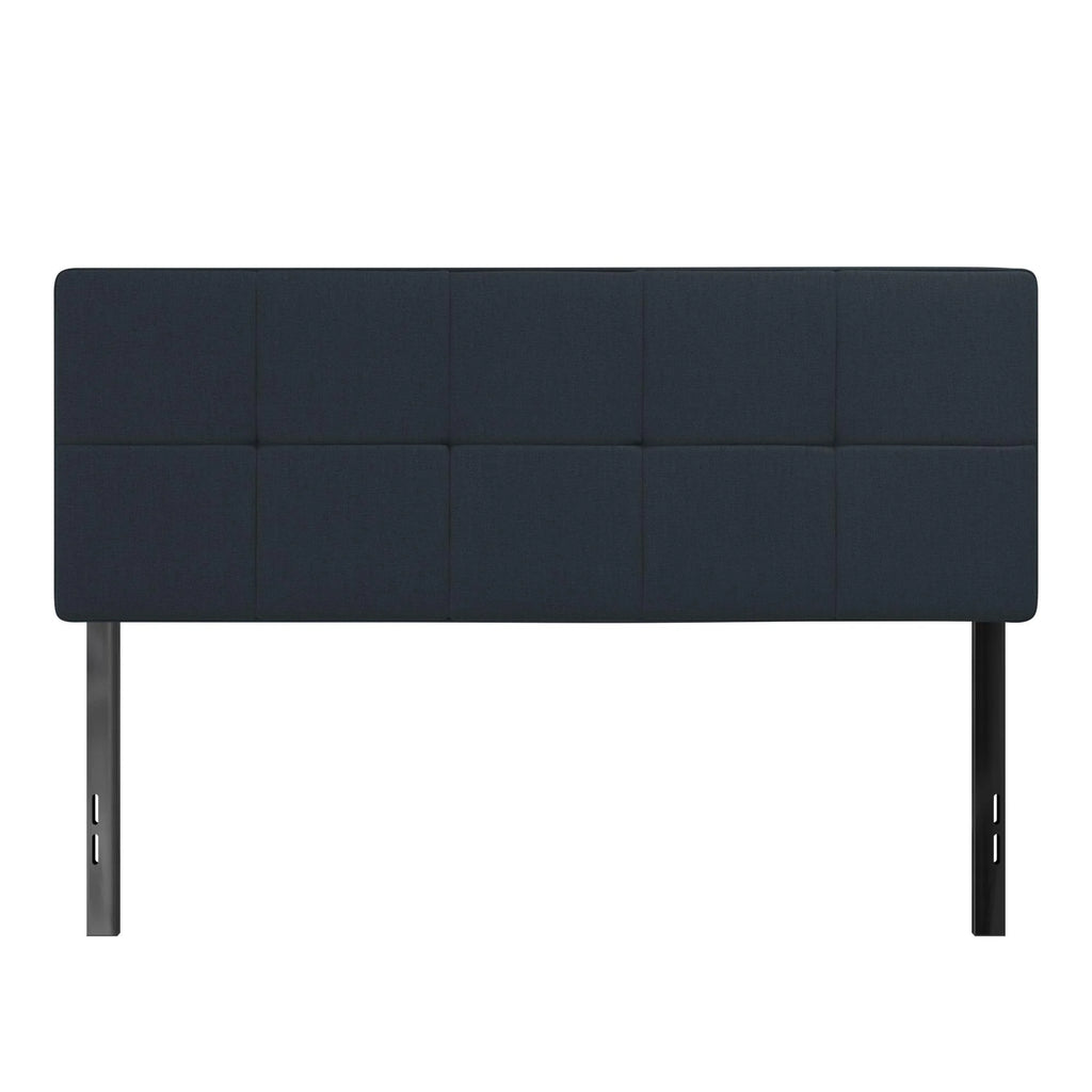 Blue Linen Upholstered Headboard U5066