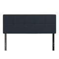Blue Linen Upholstered Headboard U5066