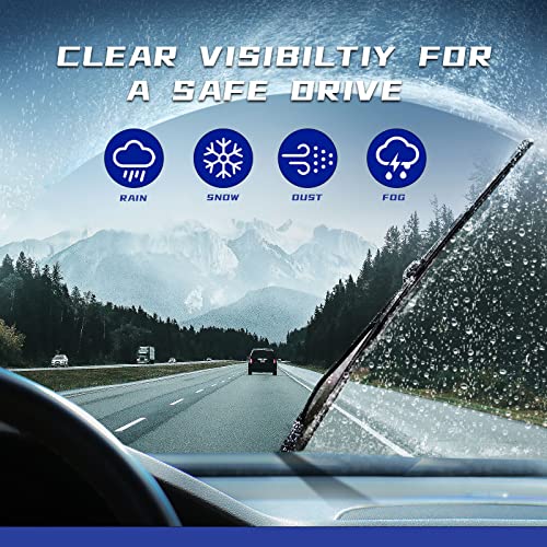 26" + 16" All-Seasons Windshield Wiper Blades Set of 2 Z254971