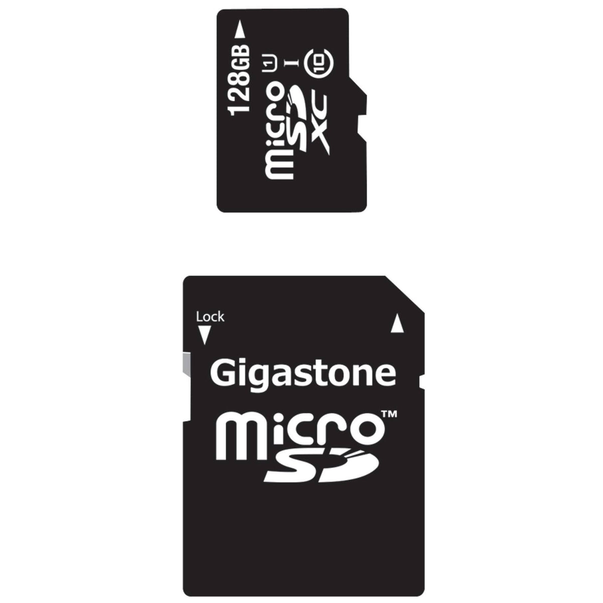 128GB microSDHC Card with SD Adapter B918683