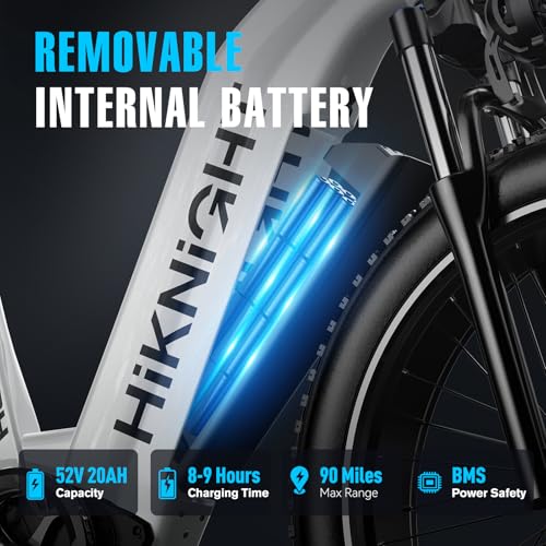 1600W 52V 20AH Fat Tire Electric Bike Q698