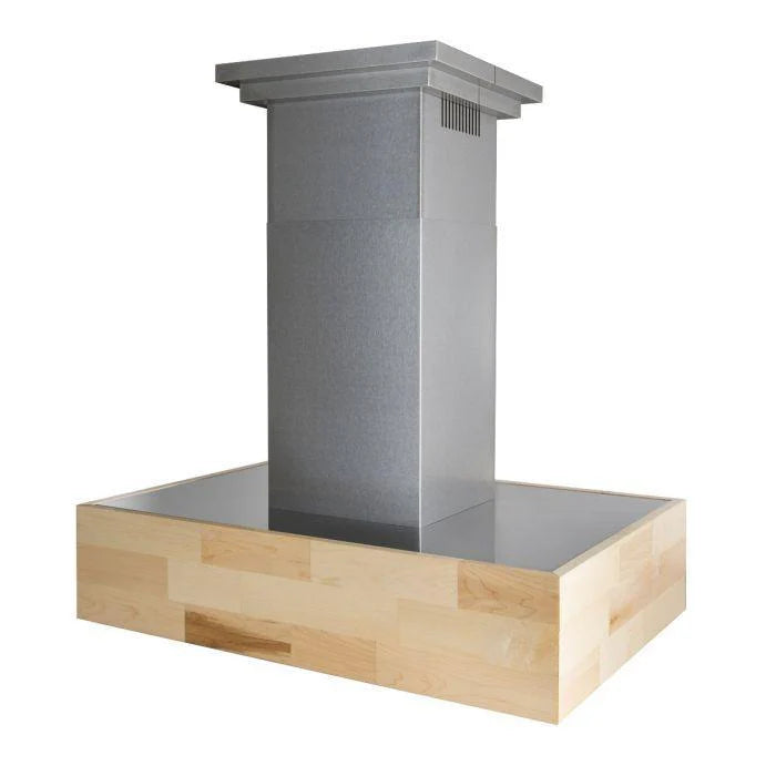 36 in. Wooden Island Mount Range Hood L543
