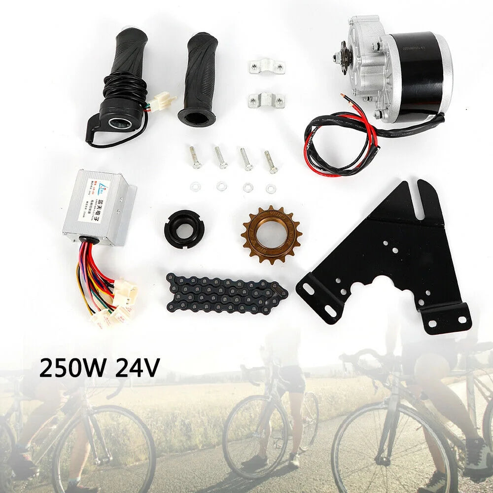 24V 250W Electric Bicycle Motor Kit with Motor Controller B714