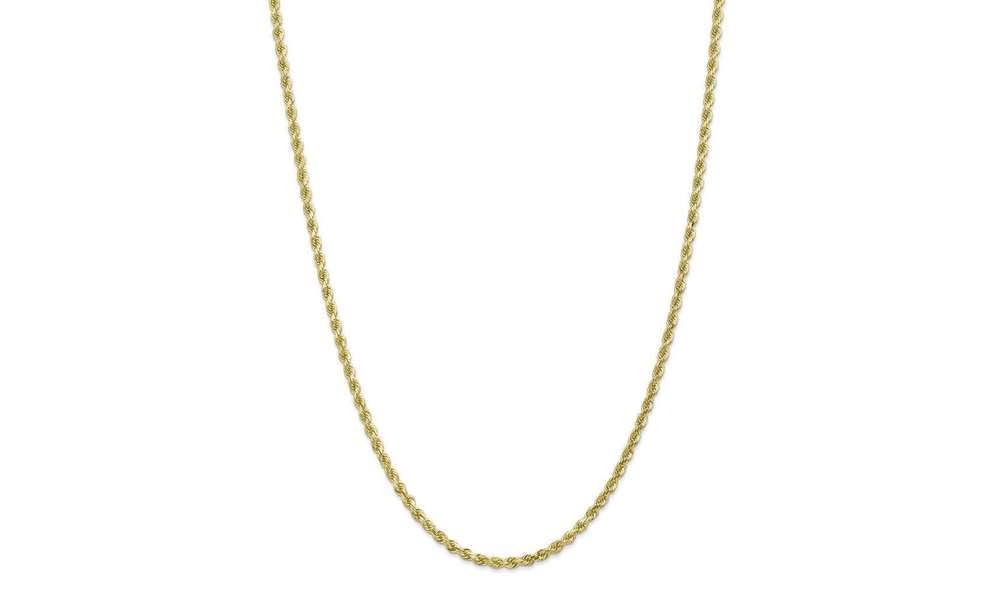 10K Yellow Gold 3mm Rope Chain V65324